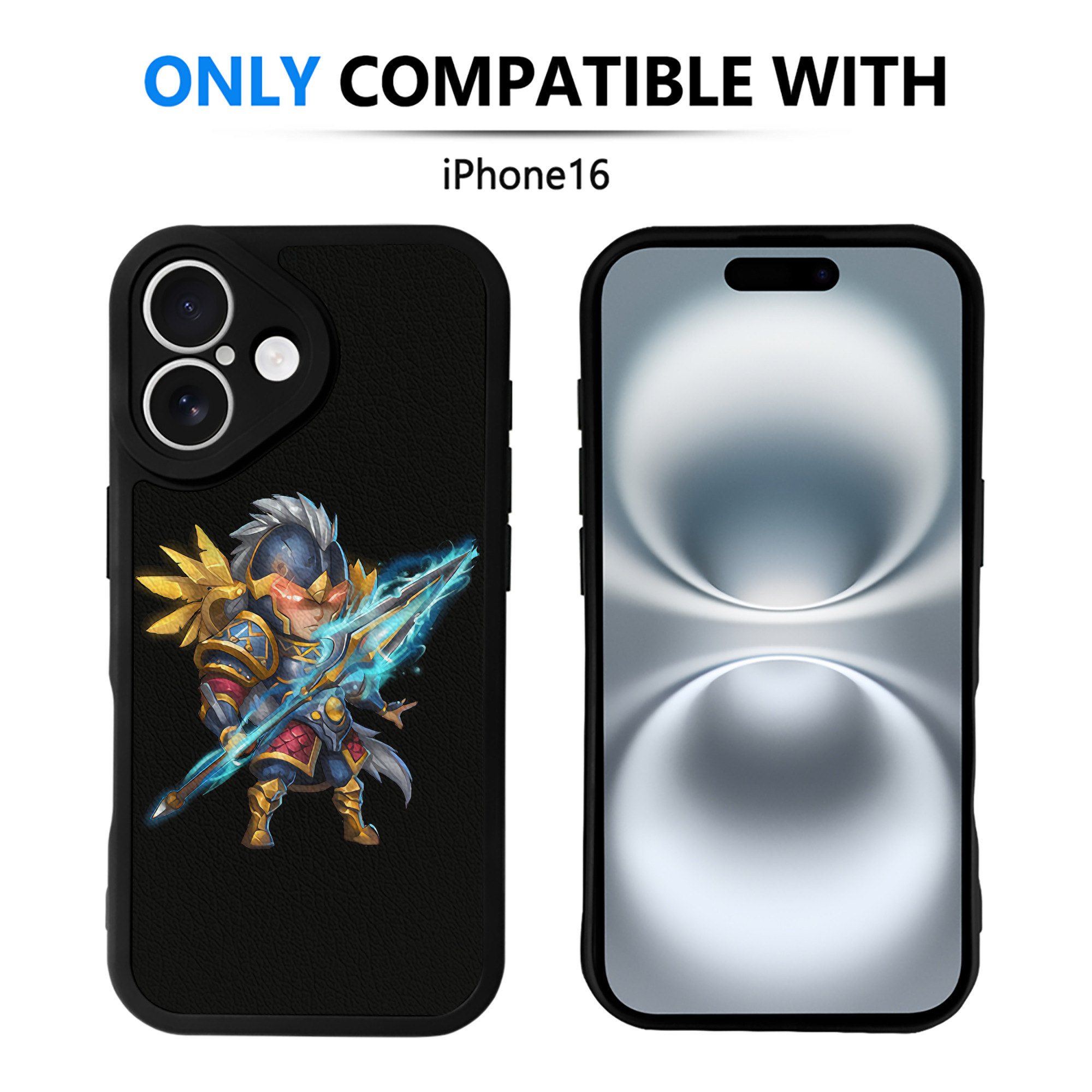 リーグ・オブ・レジェンド League of Legends LOL 【iPhone 16シリーズ対応】シリコンスマホケース（レザー調） 材質：シリコン